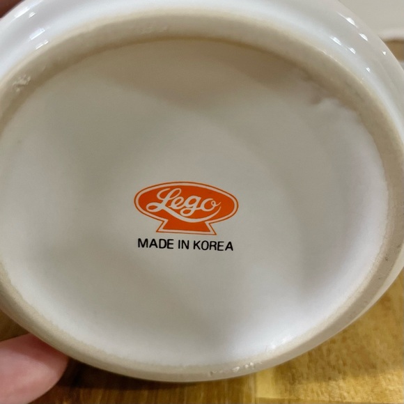 Vintage Lego Christmas Mug Santa Clause Caroling Angel Dogs - Picture 7 of 8